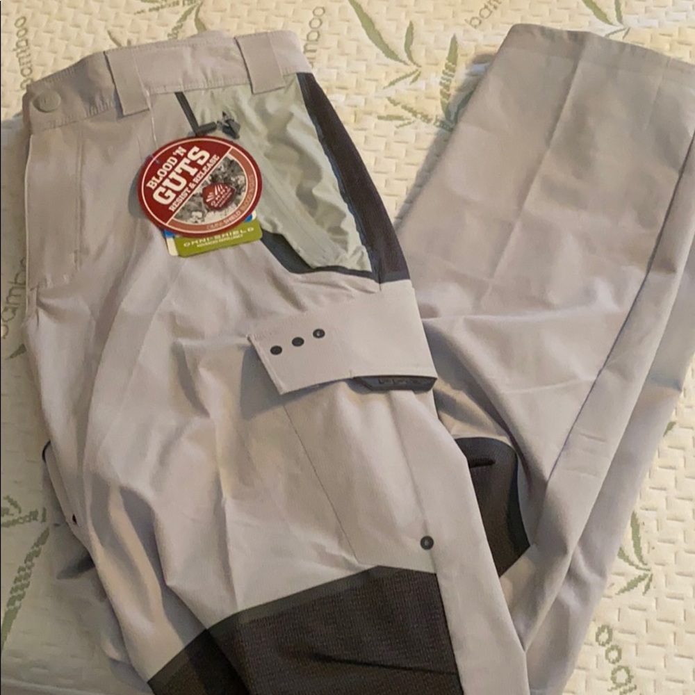 NWT water resistant fishing pants